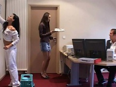 Kilo Sex presents: Boss fucks secretary and maid