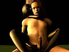 Kilo Sex presents: 3d monster mud girls in rpg forest