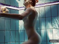 Kilo Sex presents: Hot big titted teen lera swimming in the pool