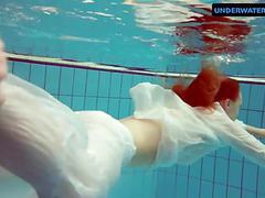 Kilo Sex presents: Redhead diana hot and horny in a white dress