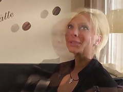 Kilo Sex presents: Sexy blonde milf first porn