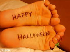 Kilo Sex presents: Halloween feet soles & toe rings