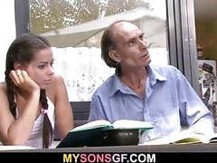 Kilo Sex presents: He leaves and old dad bones sons girlfriend