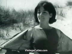 Kilo Sex presents: Nudist girl's day on a beach (1960s vintage)