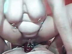 Kilo Sex presents: I am pierced milf with pussy and nipple rings anal play