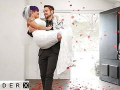 Kilo Sex presents: Genderx - ts foxxy butt fucked on her wedding night