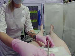 Kilo Sex presents: Pov sounding from a tender nurse, Amateur, Handjob, Femdom, POV, HD Videos, CFNM, Medical, Doctor, Nurse, Sounding, Nurse Handjob, Medical Fetish, Russian Mistress, Female Doctor, Cardboard POV VR, POV Handjob, Clinic Fetish, Medical Gloves, Medfet