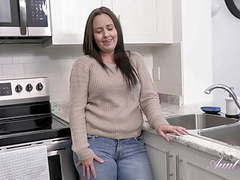 Kilo Sex presents: Auntjudys - 43yo big ass milf brandi banks sucks your cock in the kitchen, Brunette, Hairy, Big Boobs, MILF, POV, HD Videos, PAWG, Big Tits, Big Ass, Big Booty, Porn for Women, Girl Masturbating, Big Tit MILF, Big Ass MILF, Hot MILF, Hairy MILF, Busty Mom