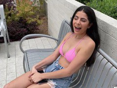 Kilo Sex presents: Aiming for angel gostosa's face, HD POV, Couple, Hardcore, Skinny, Latina, Long Hair, Bikini, Natural Tits, Pussy, Blowjob, Ball Licking, Rim Job, Handjob, Titjob