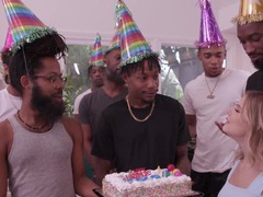 Kilo Sex presents: Interracial gangbang with a horny darling - coco lovelock
