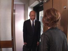 Kilo Sex presents: Japanese housewife banged by her husband and his friends!