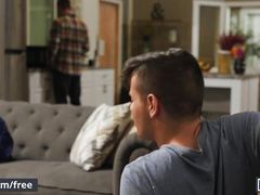 Kilo Sex presents: Ryan bailey kicks out his dad so he can be alone & be naughty with his new stepbro troye dean - men