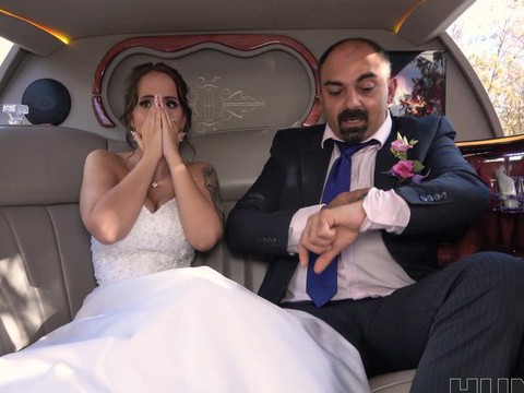 Kilo Sex presents: Busty bride jennifer mendez gets ass fucked in back of the limo