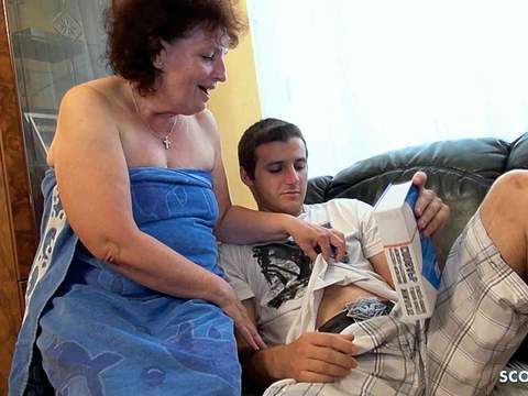 Kilo Sex presents: Extreme old and ugly gilf granny give virgin boy his first time sex