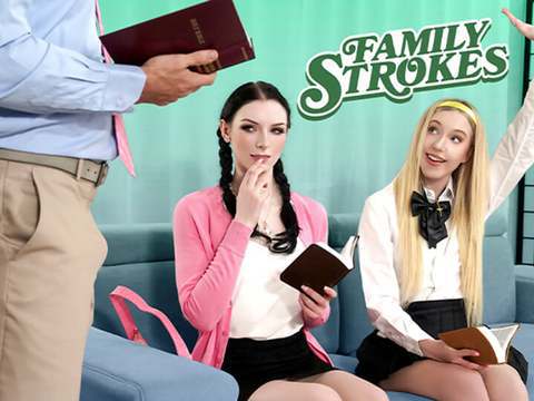 Kilo Sex presents: Sinful step daughter dresses up like a slut to be spanked and fucked - family strokes