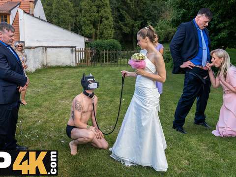 Kilo Sex presents: Bride4k. lovely love scene. hot sex with andrea