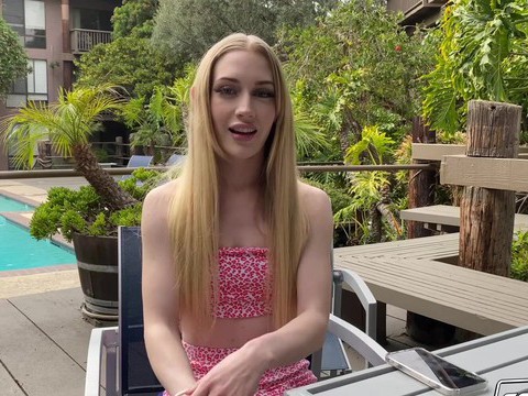 Kilo Sex presents: I gave this hot blonde slut emma an overflowing creampie