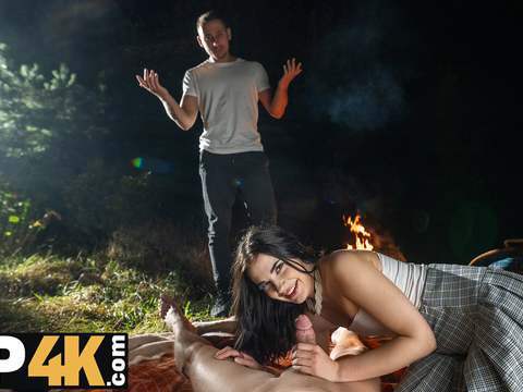 Kilo Sex presents: Hunt4k. teen chloe heart was seduced and her tight pussy was fucked in public in front of her bf