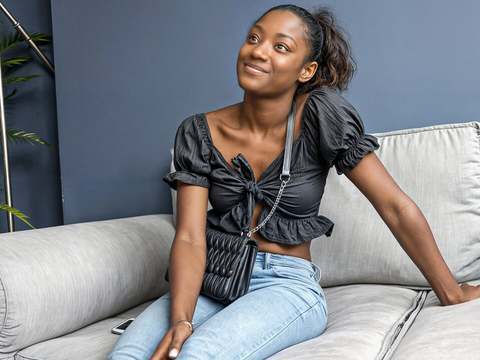 Kilo Sex presents: Fit black teen is seduced into blowing the casting agent and then some