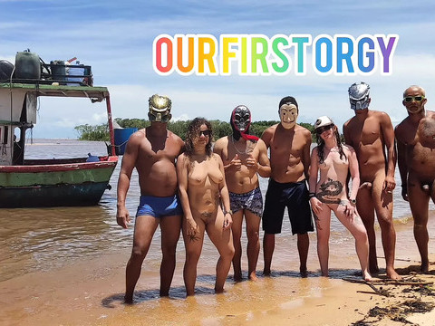Kilo Sex presents: I took my wives to a gangbang with my friends on an old boat in salvador