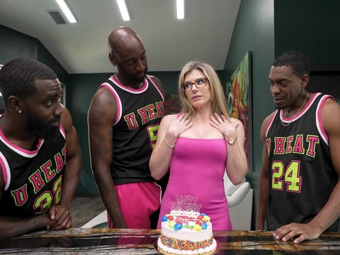 Kilo Sex presents: Interracial gangbang with a horny blonde babe - cory chase