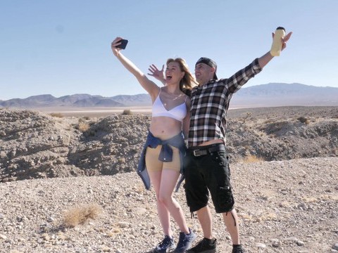 Kilo Sex presents: Amber moore enjoys while giving her lover a good blowjob