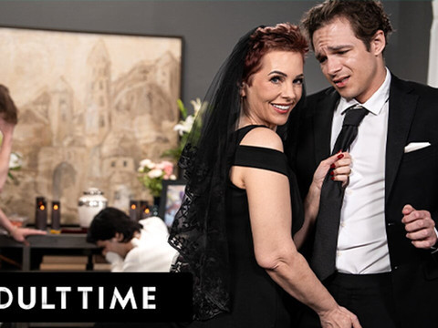 Kilo Sex presents: Adult time - horny tattooed gilf ruby lynne caught fucking big dick stud during her hubby's funeral!