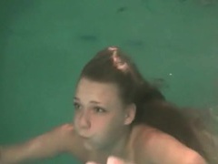 Kilo Sex presents: Neatly trimmed pubic hair on teen in pool