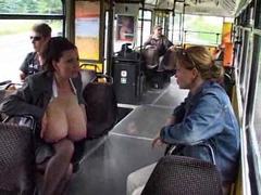 Kilo Sex presents: Huge tit chick milking on the bus