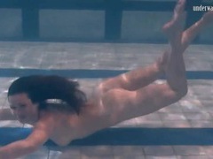 Kilo Sex presents: Underwater swimming and striptease with a beauty