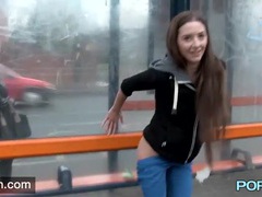 Kilo Sex presents: Beautiful girl has fun playing in public