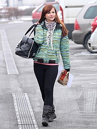 KiloSex presents: Cute daring chick enjoys slurping his tasteful manjuice