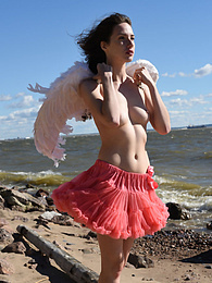 KiloSex presents: Cute cock gobbler teen just wants to give you a good look of what she had hidden under that dress all this time