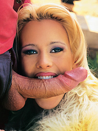 KiloSex presents: Blonde Cora Works Hard With Mouth and Ass to Get a Facial