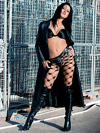KiloSex presents: Lollybadcock Has a Horny Photoshoot With Dildos Outdoors