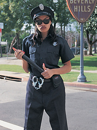 KiloSex presents: Cherry Lee, This Corrupt L.A. Cop Takes What She Wants