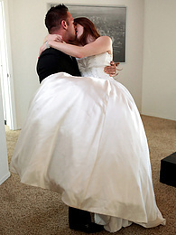 KiloSex presents: Bride with big fake tits Veronica Vain gets her trimmed pussy nailed deep